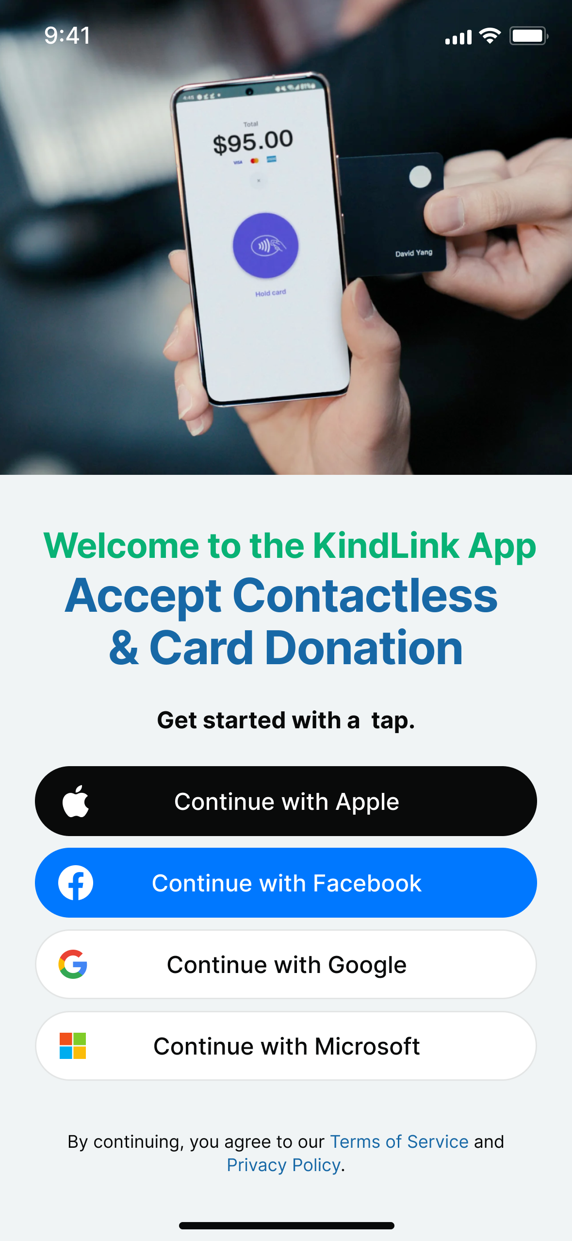 KindLink Contactless App